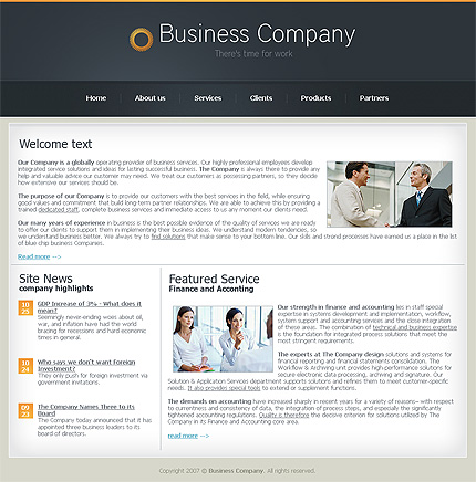 Click to view live demo of template #23913 template screen