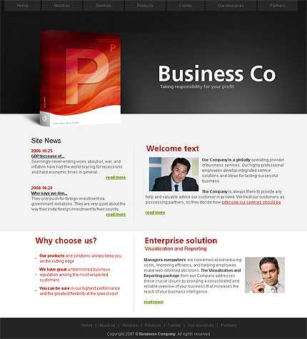 Click to view live demo of template #22875 template screen