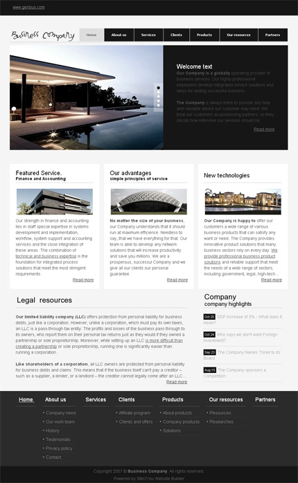 Turnkey website #26335