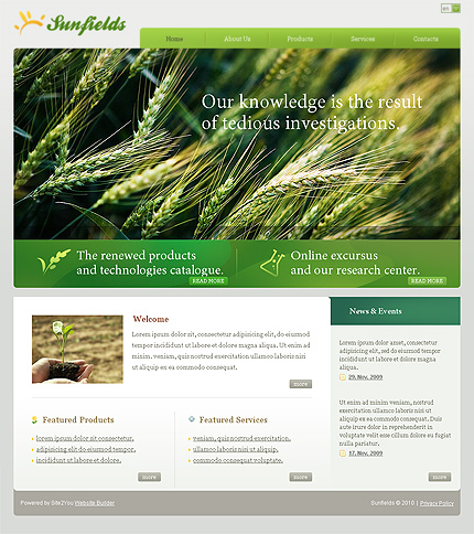 Click to view live demo of template #30517 template screen