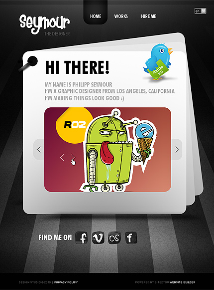 Click to view live demo of template #30771 template screen