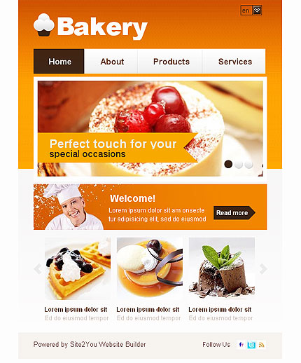 Click to view live demo of template #35119 template screen