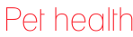Pet health