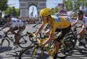 First British rider Bradley Wiggins wins Tour de France for Team Sky