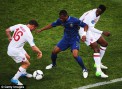 England played just like Chelsea on Monday night, claims frustrated France defender Evra