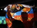 Warm welcome: Russian fans under attack in Poland