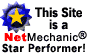 NetMechanic Star Performer Award